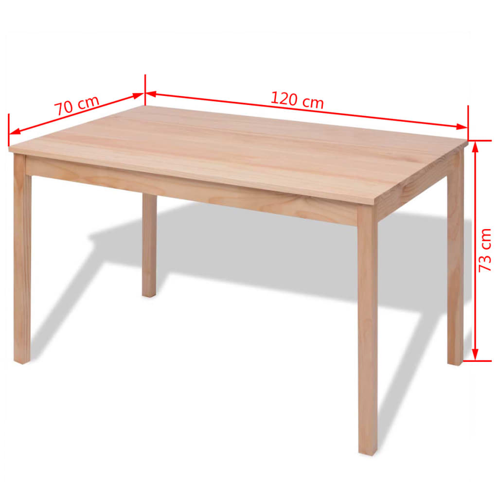 Ensemble de salle à manger sept pièces Pinède