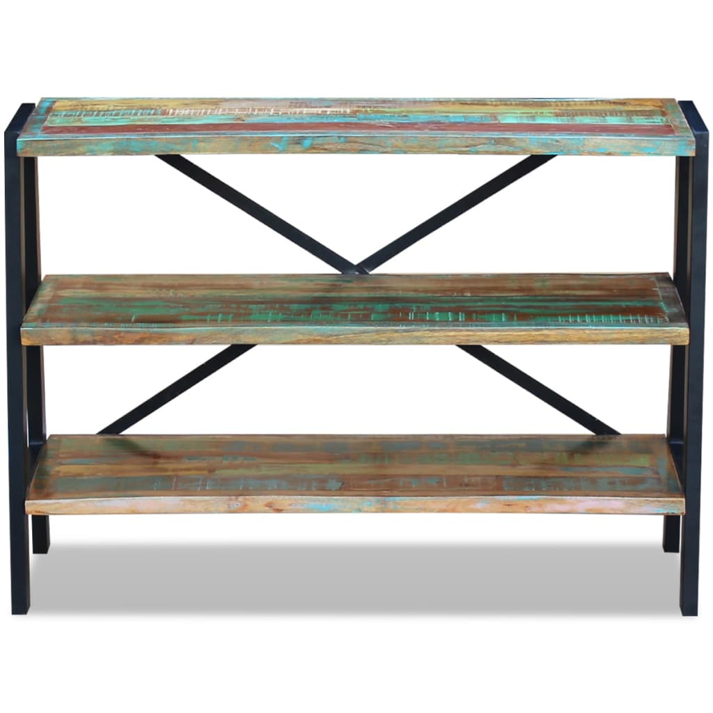 Buffet 3 étagères Bois de récupération massif - XIOS