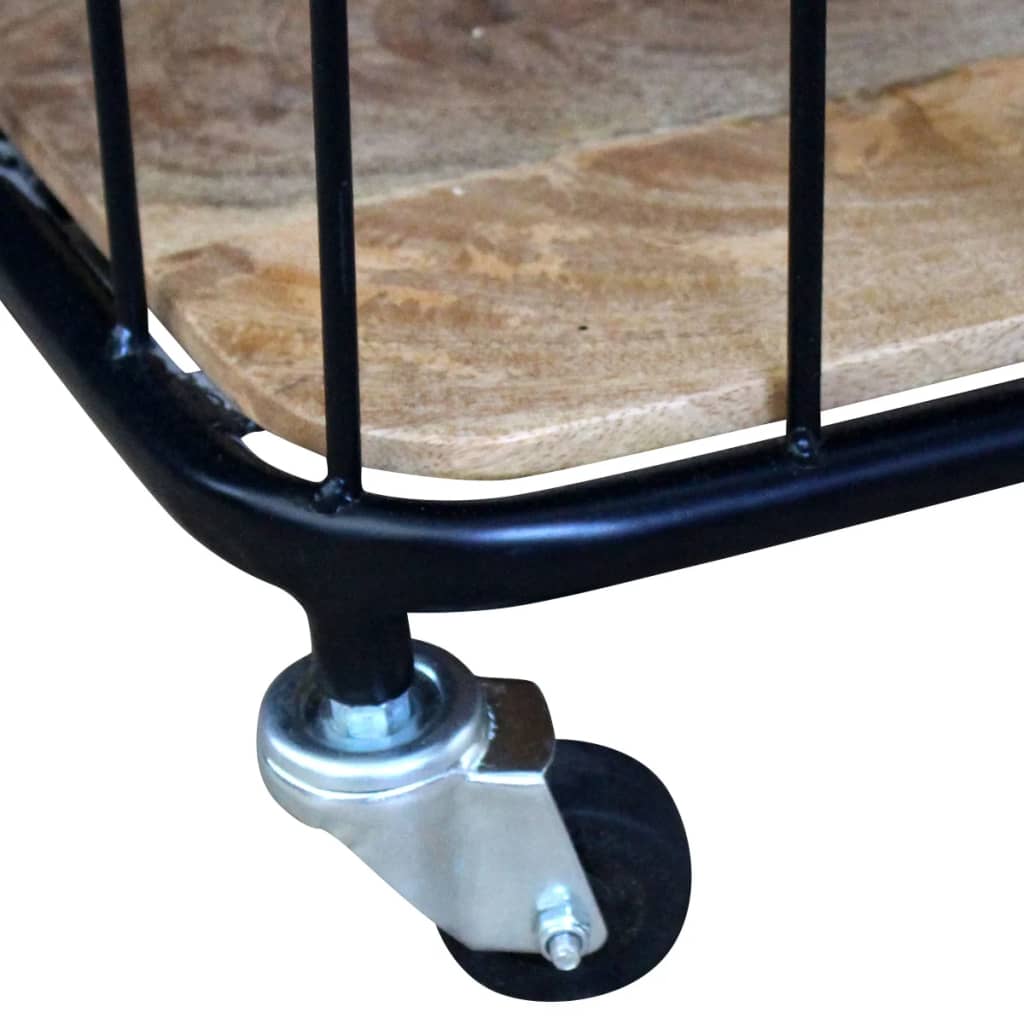 Meuble TV 100x40x45 cm Bois de manguier massif - XIOS