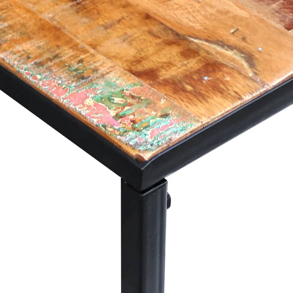 Table console Bois de récupération massif 110x35x76 cm - XIOS