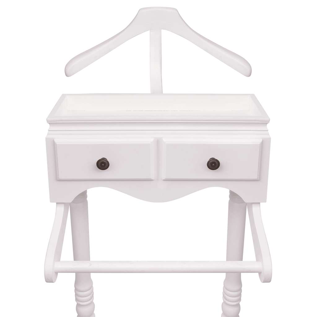 Portant à vêtements avec armoire Bois Blanc - XIOS