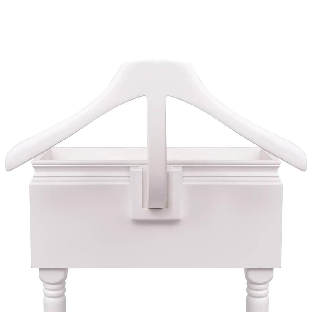 Portant à vêtements avec armoire Bois Blanc - XIOS