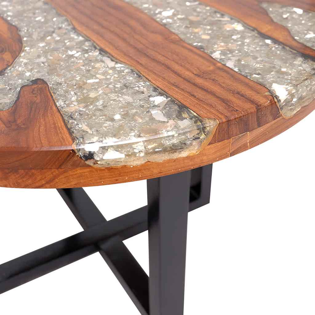 Table basse Teck Résine 60 cm - XIOS