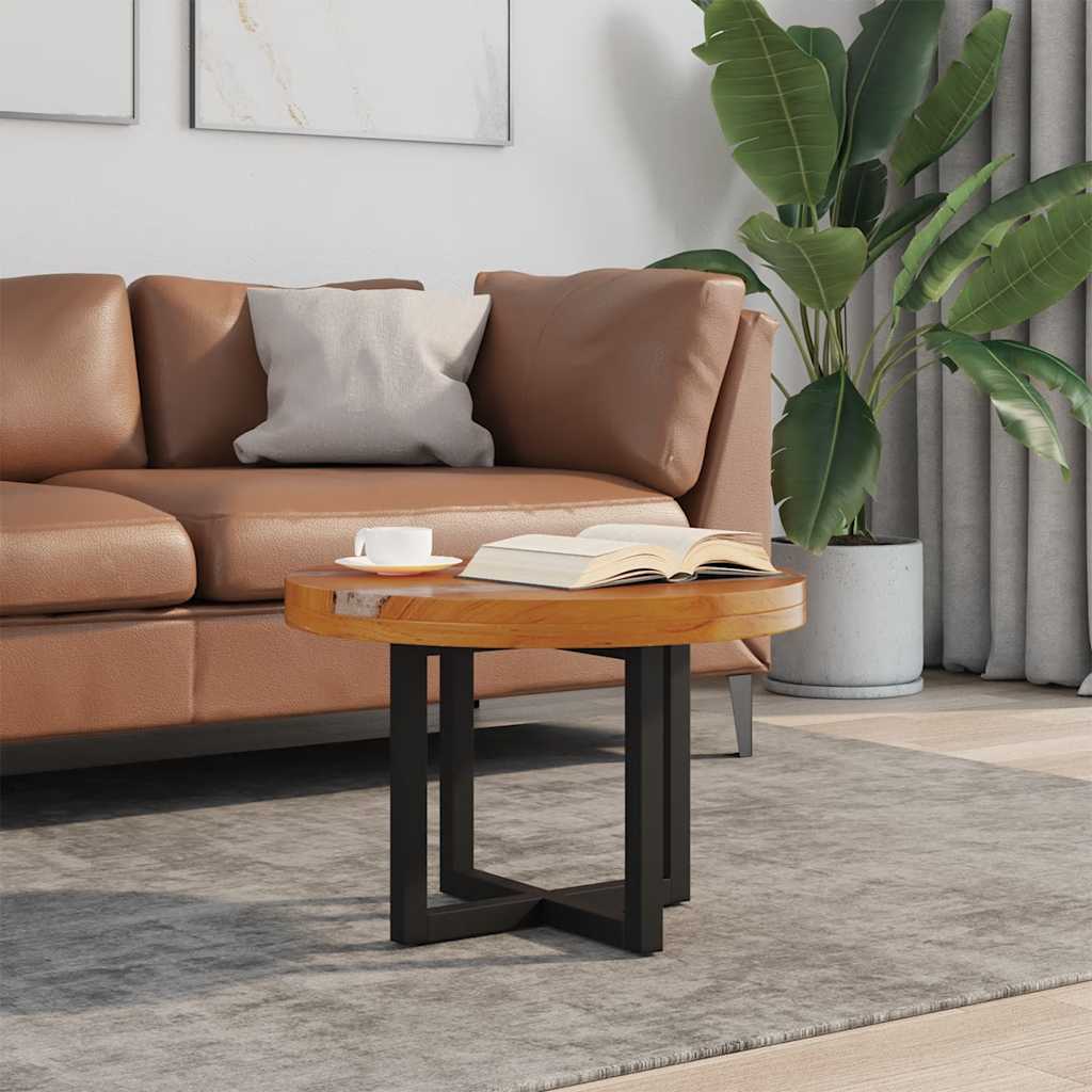 Table basse Teck Résine 60 cm - XIOS