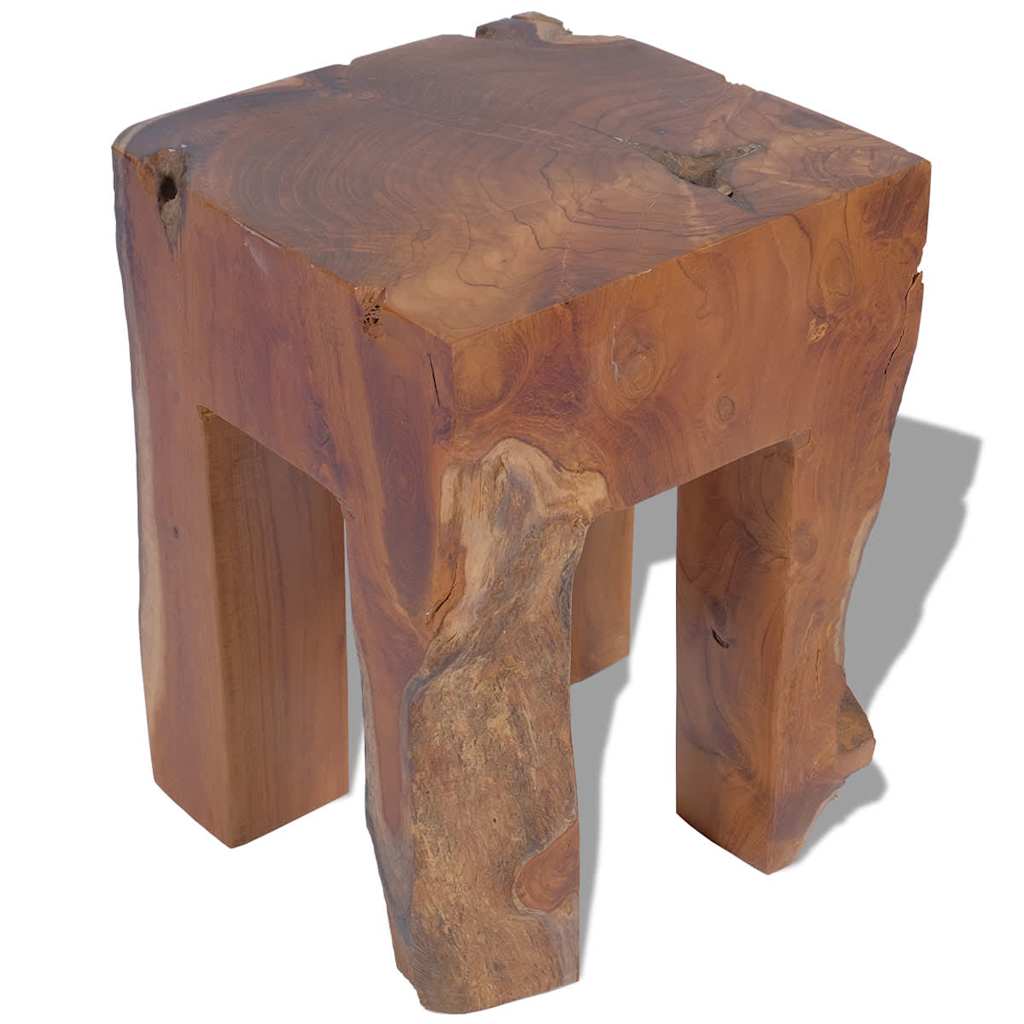 Tabouret Bois de teck massif - XIOS