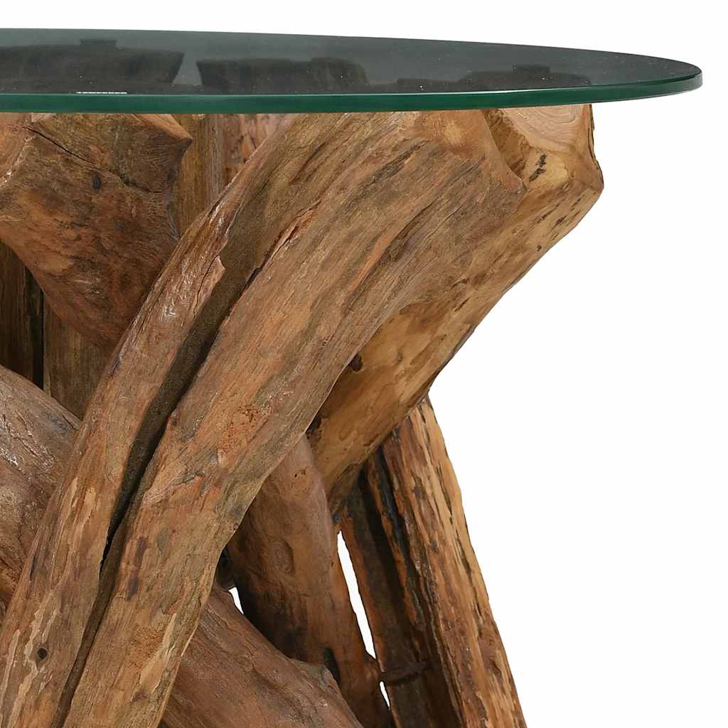 Table basse Bois flottant de teck massif 60 cm - XIOS