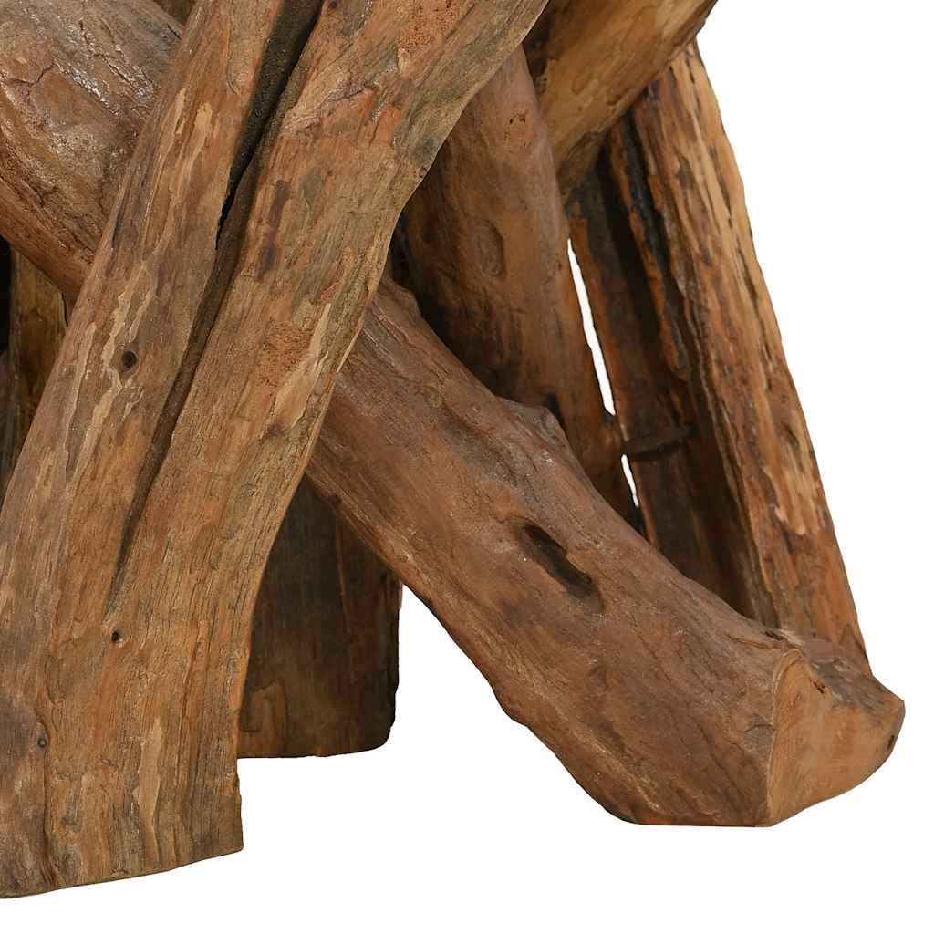 Table basse Bois flottant de teck massif 60 cm - XIOS