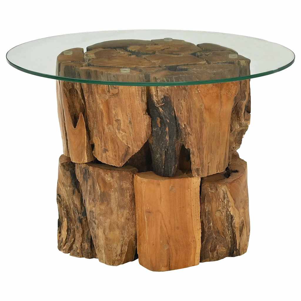 Table basse Bois flottant de teck massif 60 cm - XIOS