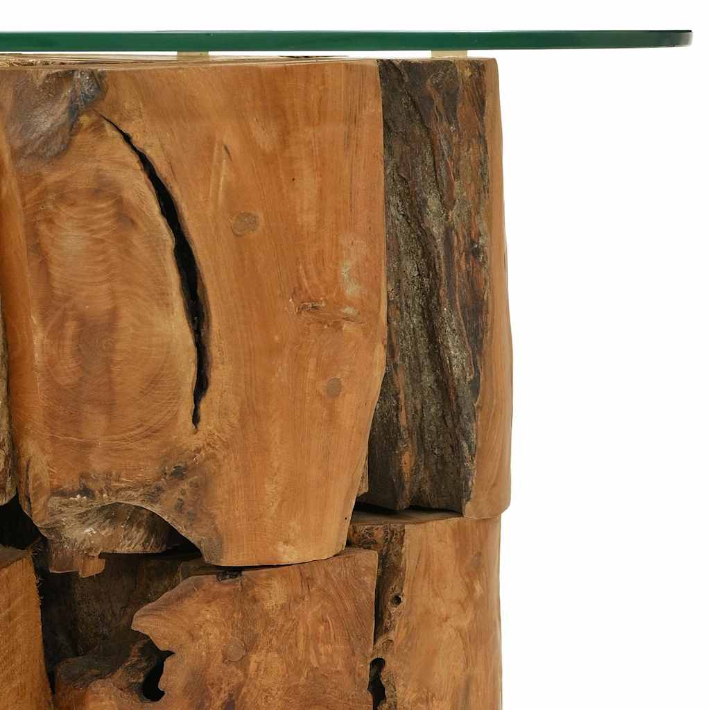 Table basse Bois flottant de teck massif 60 cm - XIOS