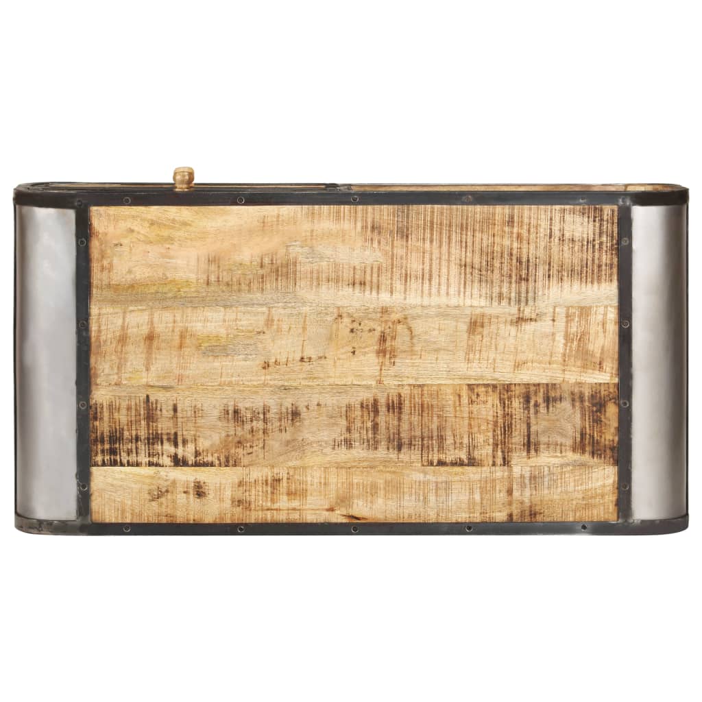 Table basse 100x50x35 cm Bois de manguier massif - XIOS