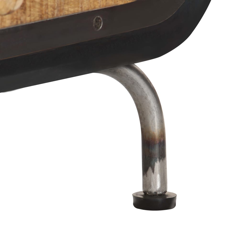 Table basse 100x50x35 cm Bois de manguier massif - XIOS