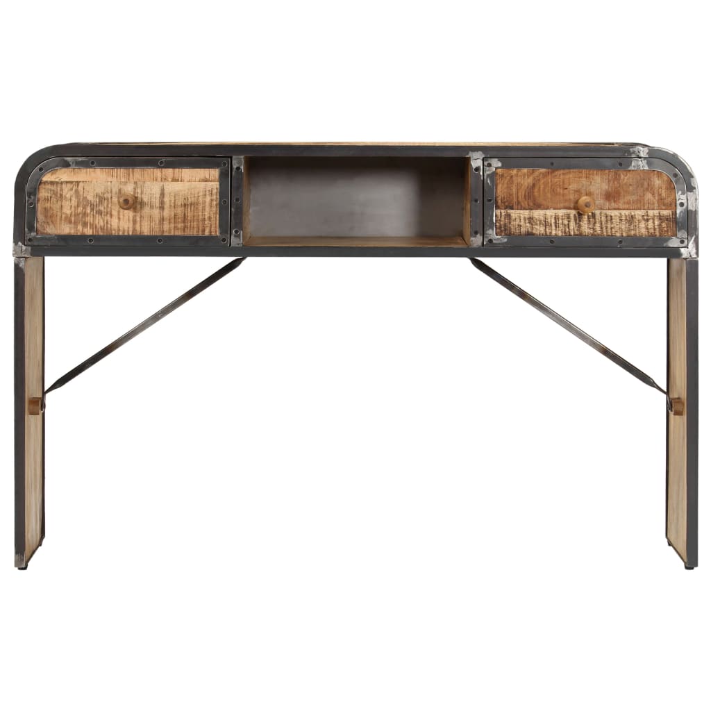 Buffet 120x30x75 cm bois de manguier massif - XIOS