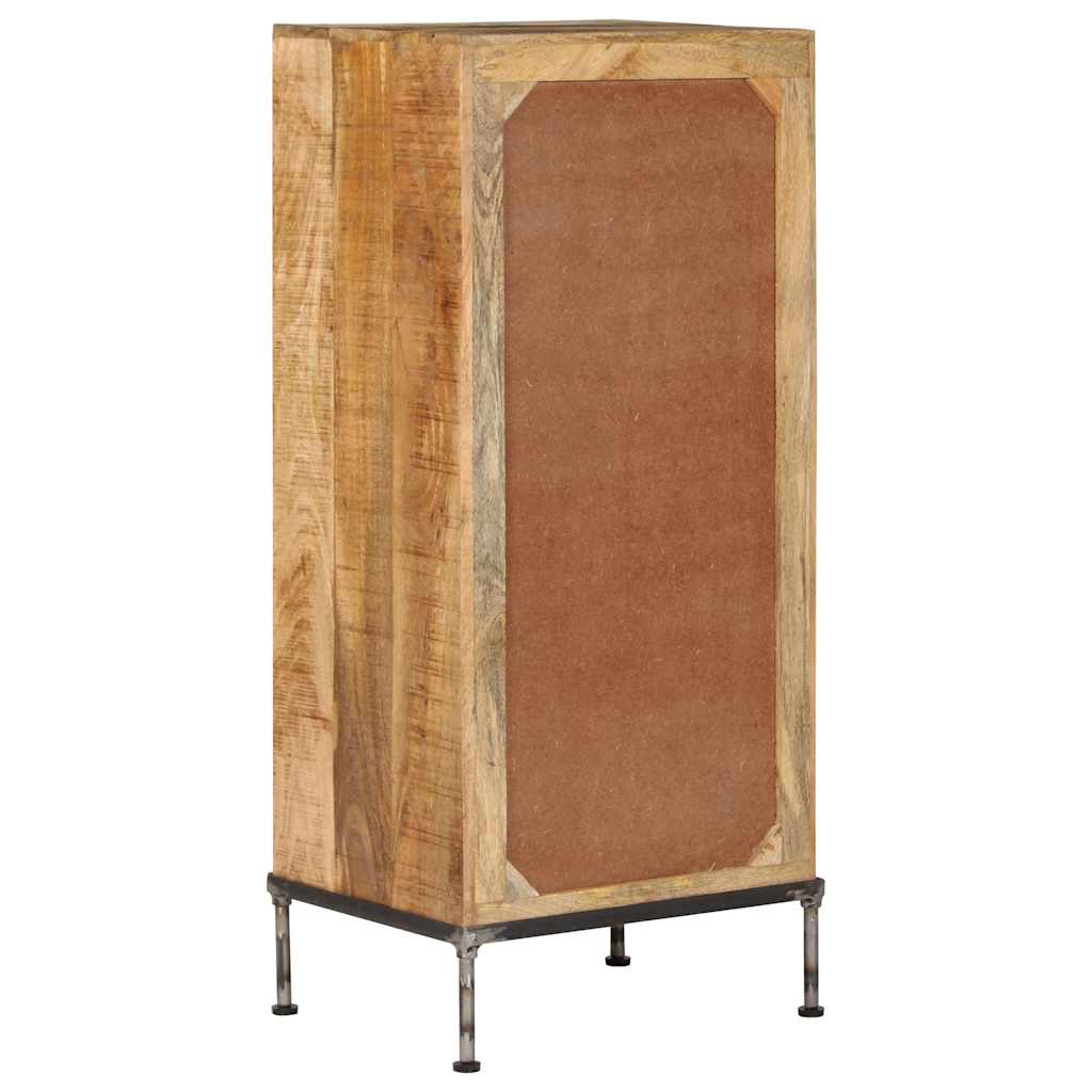 Coffre à tiroirs 45x35x106 cm Bois de manguier massif - XIOS