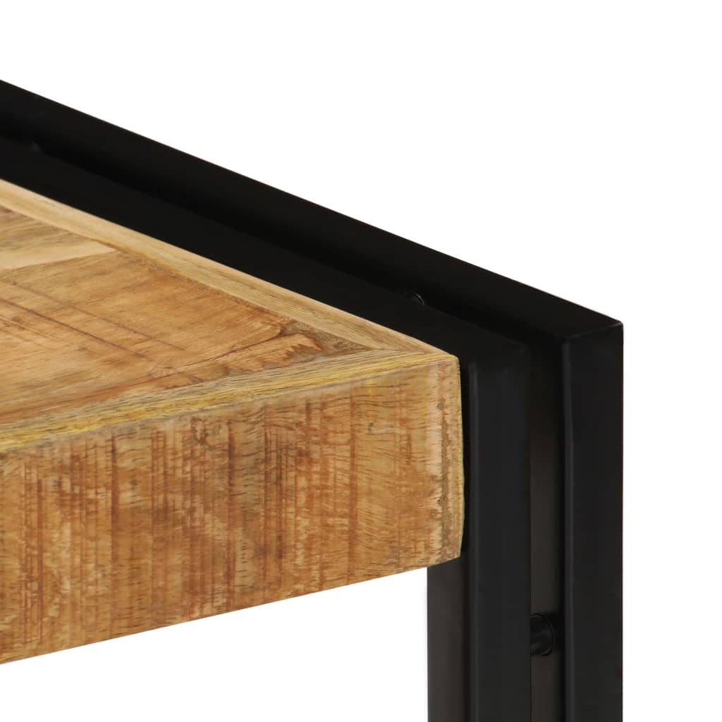 Meuble TV 90x30x40 cm Bois de manguier massif - XIOS