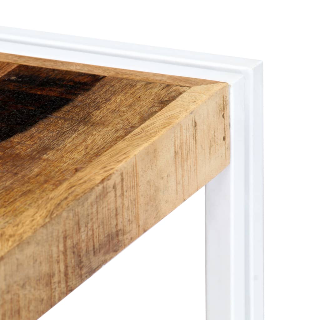 Meuble TV 90x30x40 cm Bois massif de manguier - XIOS