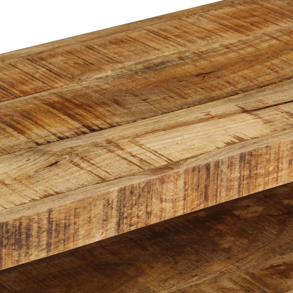 Meuble TV 120x35x45 cm Bois solide de manguier - XIOS