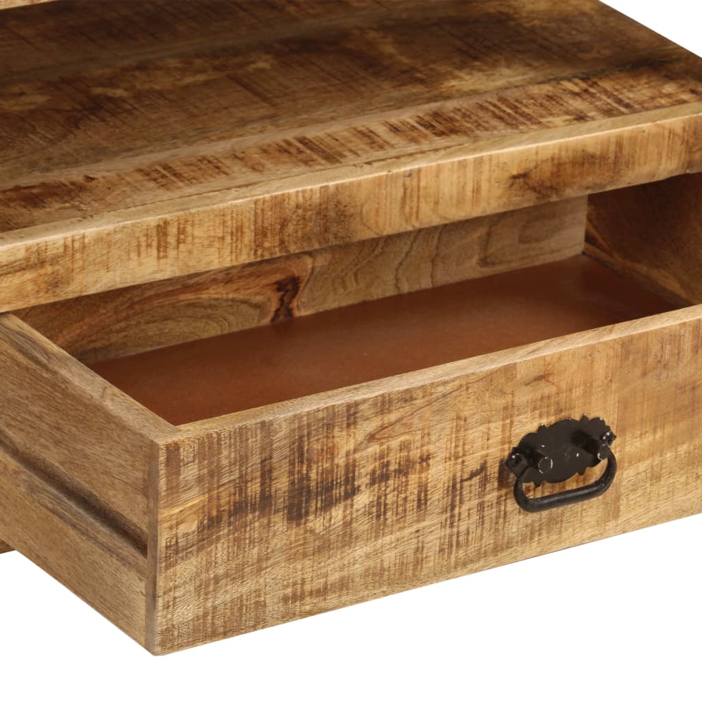 Meuble TV 120x35x45 cm Bois solide de manguier - XIOS