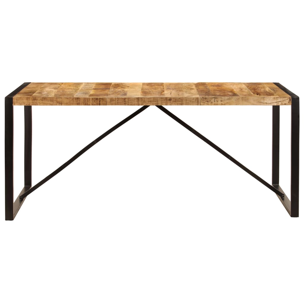 Table à manger 180x90x75 cm Bois de manguier massif - XIOS