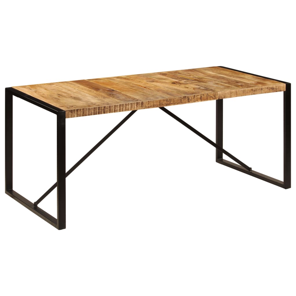 Table à manger 180x90x75 cm Bois de manguier massif - XIOS