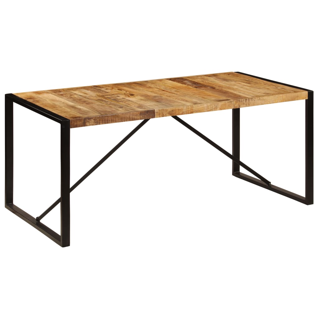 Table à manger 180x90x75 cm Bois de manguier massif - XIOS