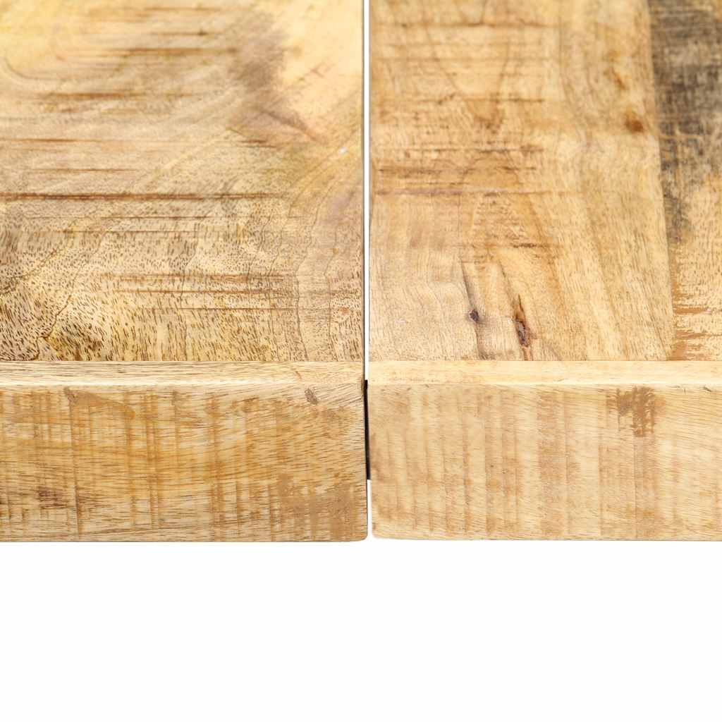 Table à manger 160x80x75 cm bois de manguier massif