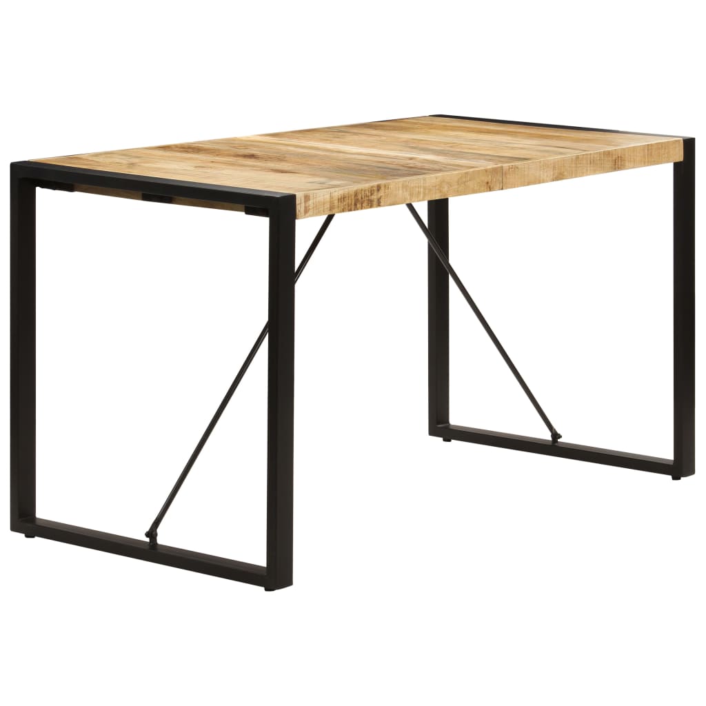 Table à manger 140x70x75 cm Bois de manguier massif - XIOS