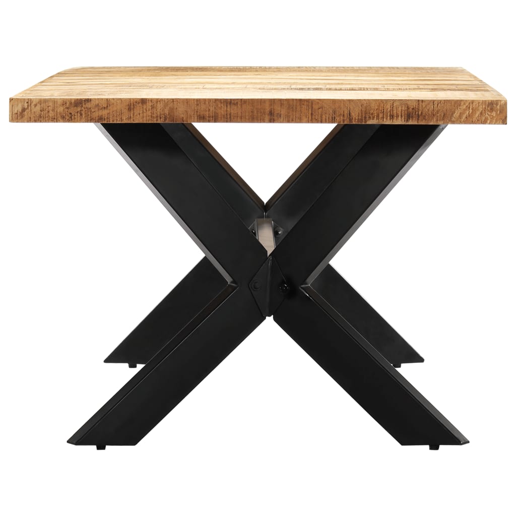 Table de salle à manger 200x100x75 cm Bois de manguier solide - XIOS
