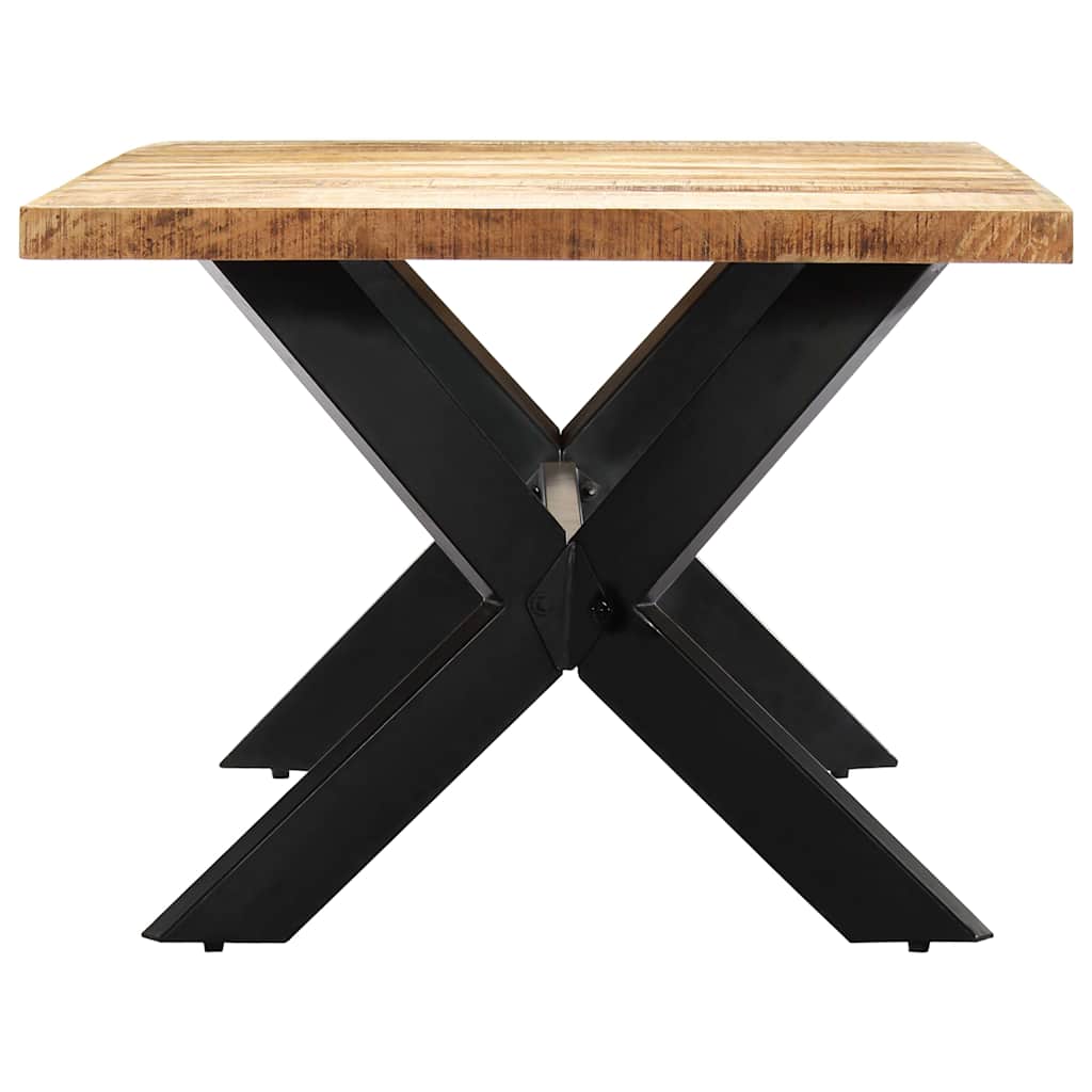 Table de salle à manger 200x100x75 cm Bois de manguier solide