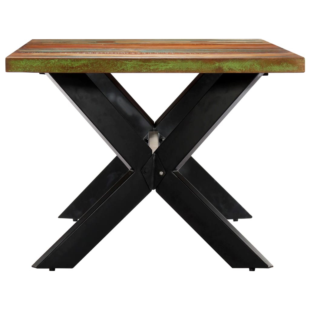 Table à manger 200x100x75 cm Bois de récupération solide - XIOS