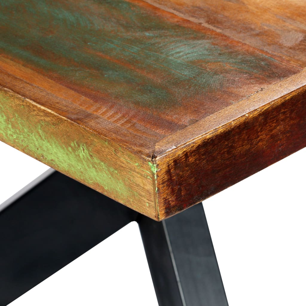 Table à manger 200x100x75 cm Bois de récupération solide - XIOS