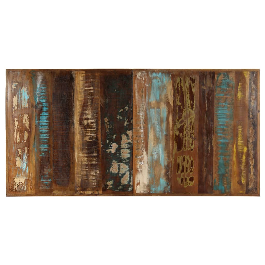 Table à manger 140x70x75 cm Bois de récupération massif - XIOS