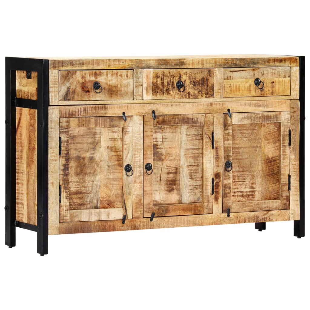 Buffet 120x35x76 cm Bois de manguier massif - XIOS