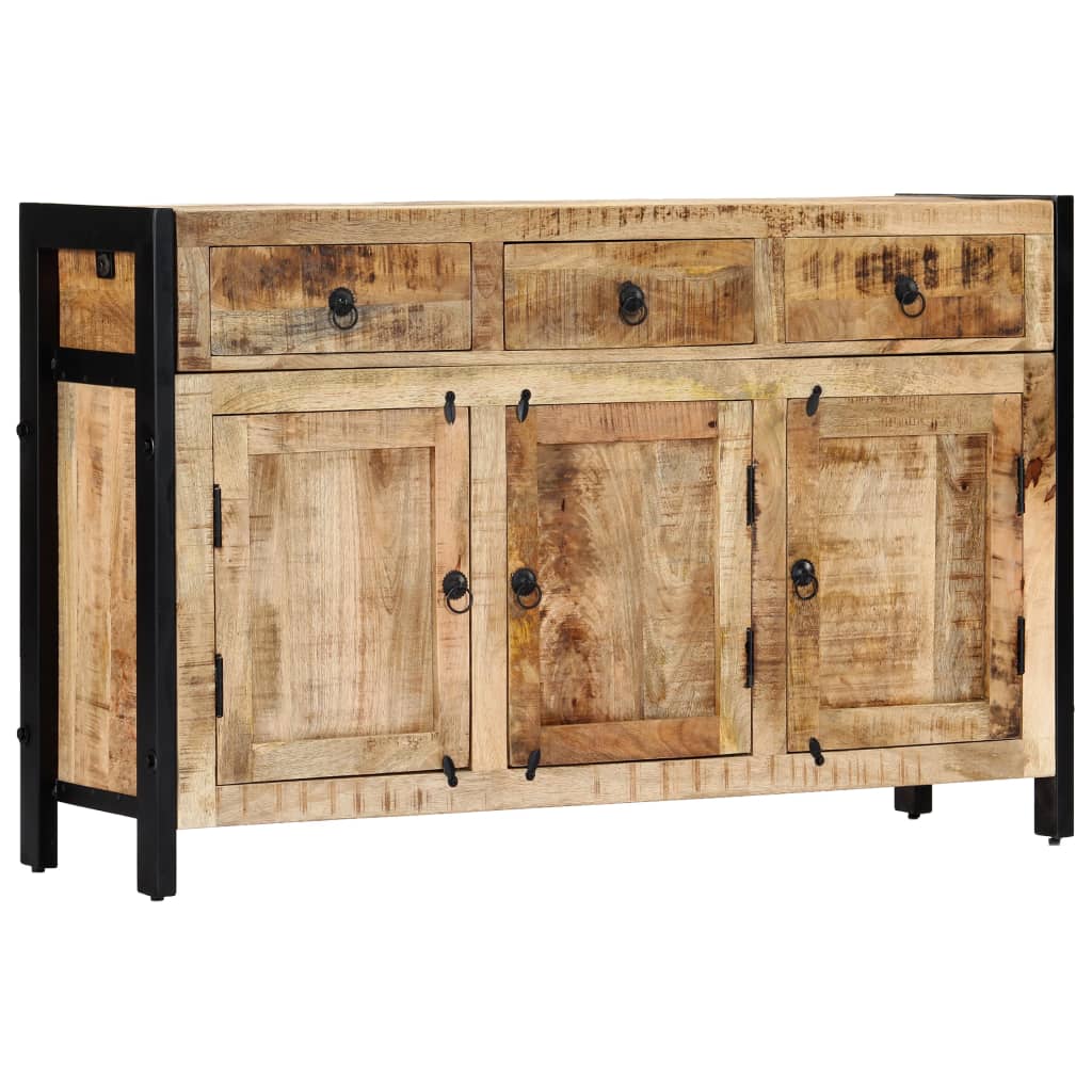 Buffet 120x35x76 cm Bois de manguier massif - XIOS