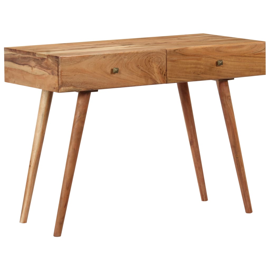 Bureau 100x51x76 cm Bois d'acacia solide