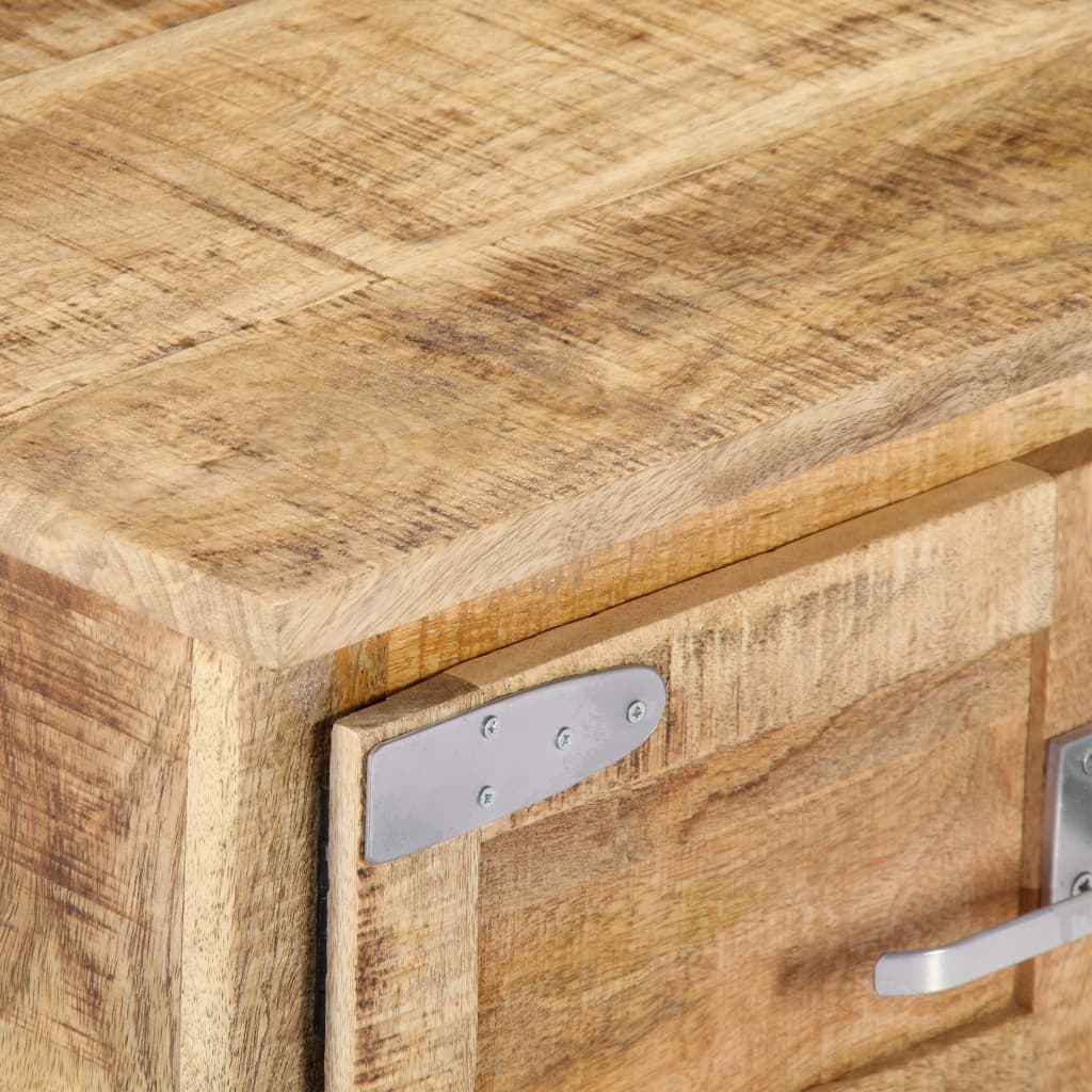 Table basse 70x70x30 cm Bois de manguier solide