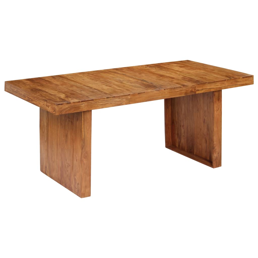 Table de salle à manger 180x90x75 cm Bois solide d'acacia - XIOS