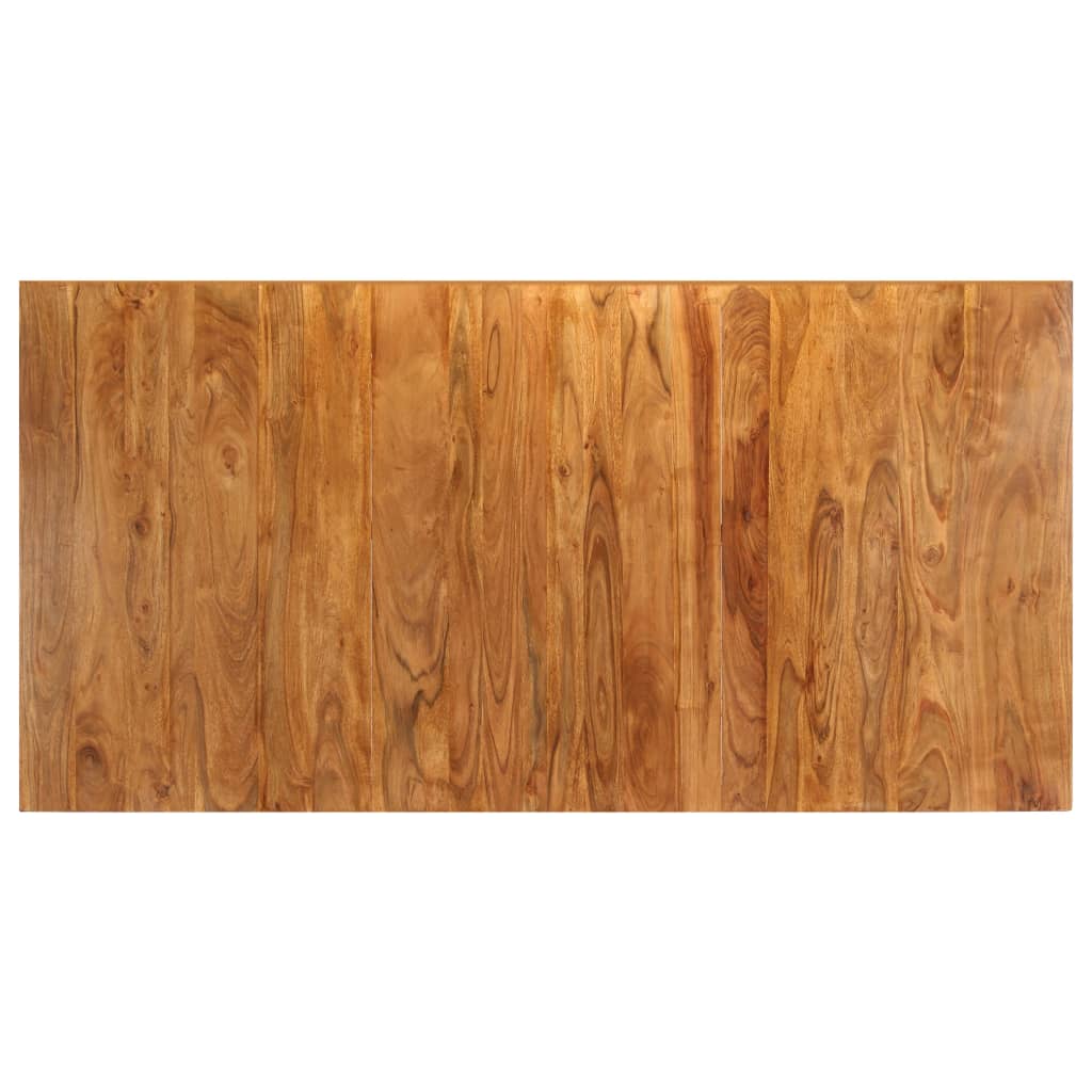 Table de salle à manger 180x90x75 cm Bois solide d'acacia - XIOS