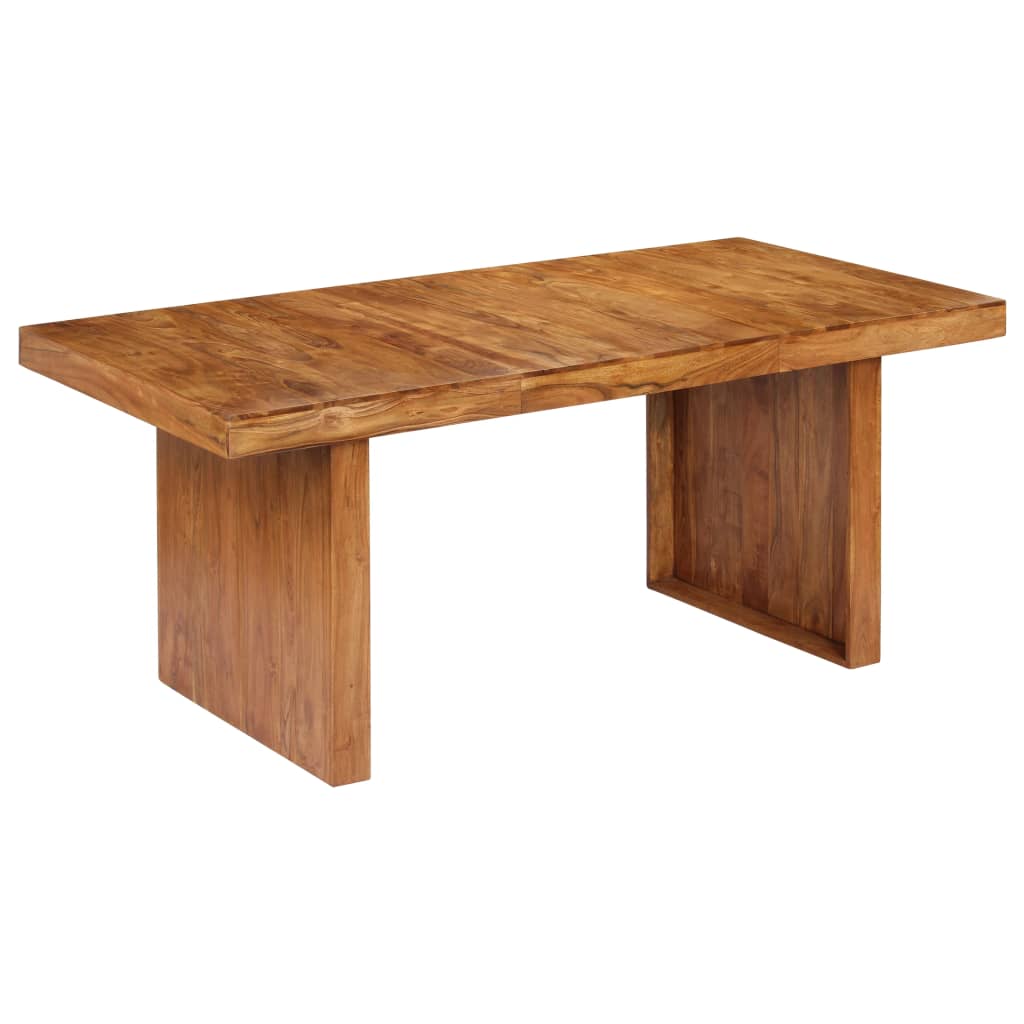 Table de salle à manger 180x90x75 cm Bois solide d'acacia - XIOS