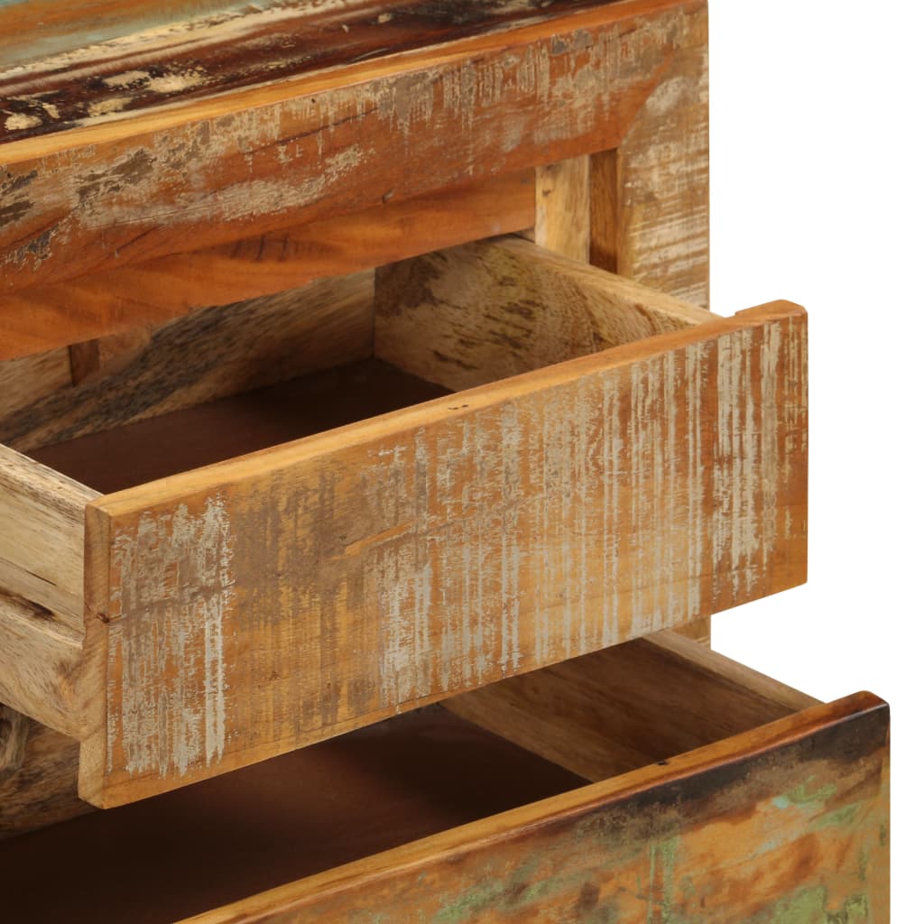 Buffet 120x30x75 cm Bois de récupération solide - XIOS