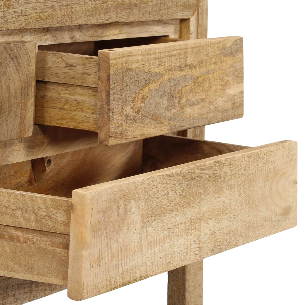 Buffet 120x30x75 cm bois de manguier massif - XIOS