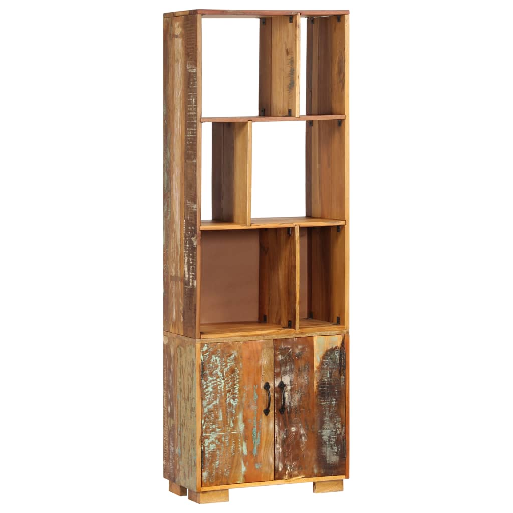 Bibliothèque 60x35x180 cm Bois de récupération solide - XIOS