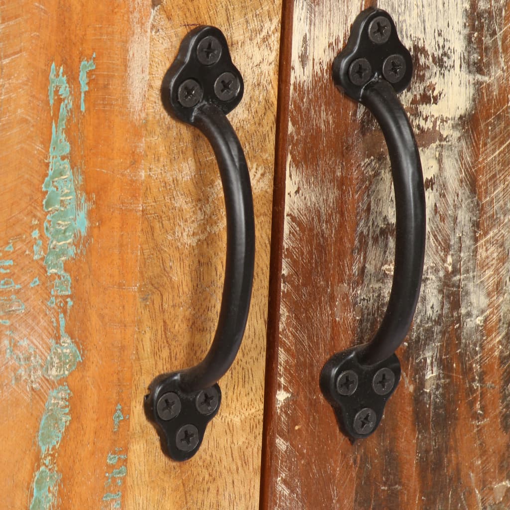 Bibliothèque 60x35x180 cm Bois de récupération solide - XIOS