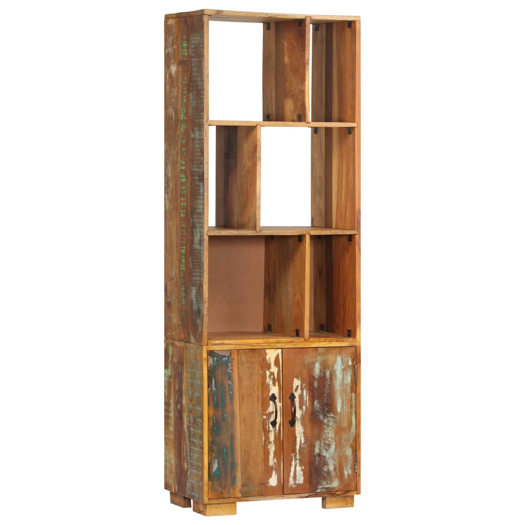 Bibliothèque 60x35x180 cm Bois de récupération solide - XIOS