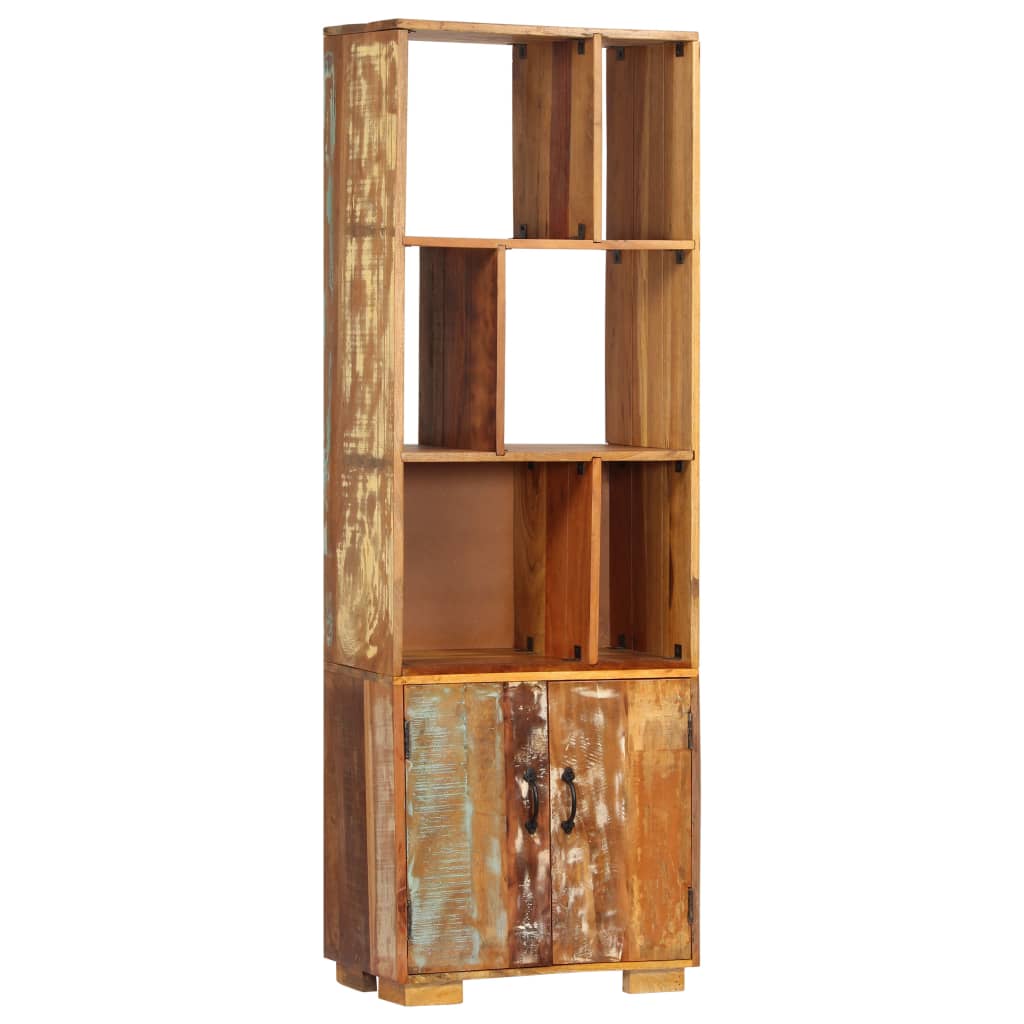 Bibliothèque 60x35x180 cm Bois de récupération solide - XIOS