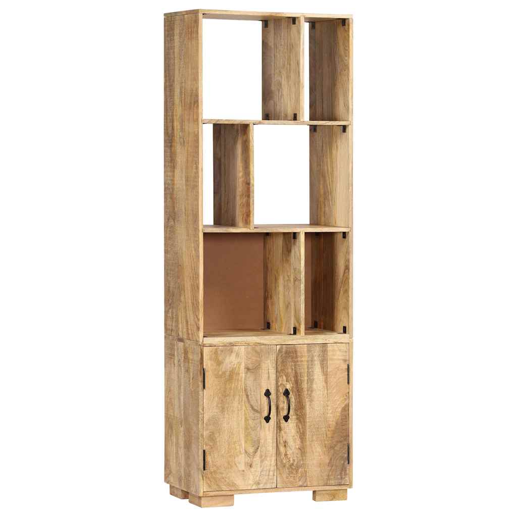 Bibliothèque 60x35x180 cm Bois de manguier solide