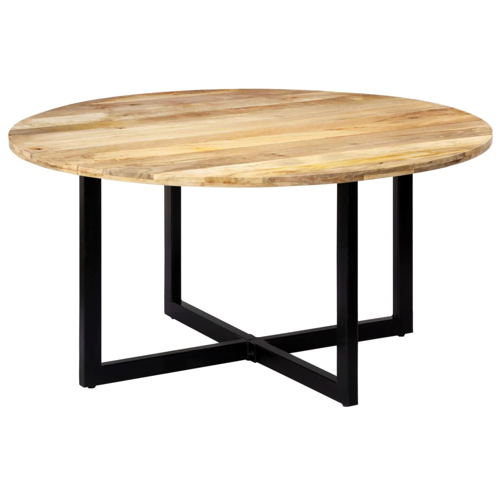 Table de salle à manger 150x73 cm Bois de manguier solide - XIOS