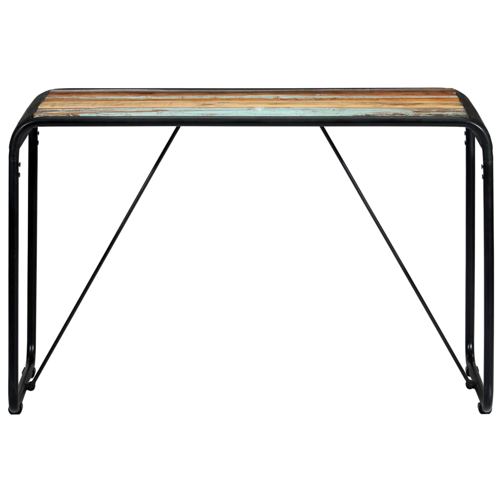 Table de salle à manger 118x60x76cm Bois de récupération massif - XIOS