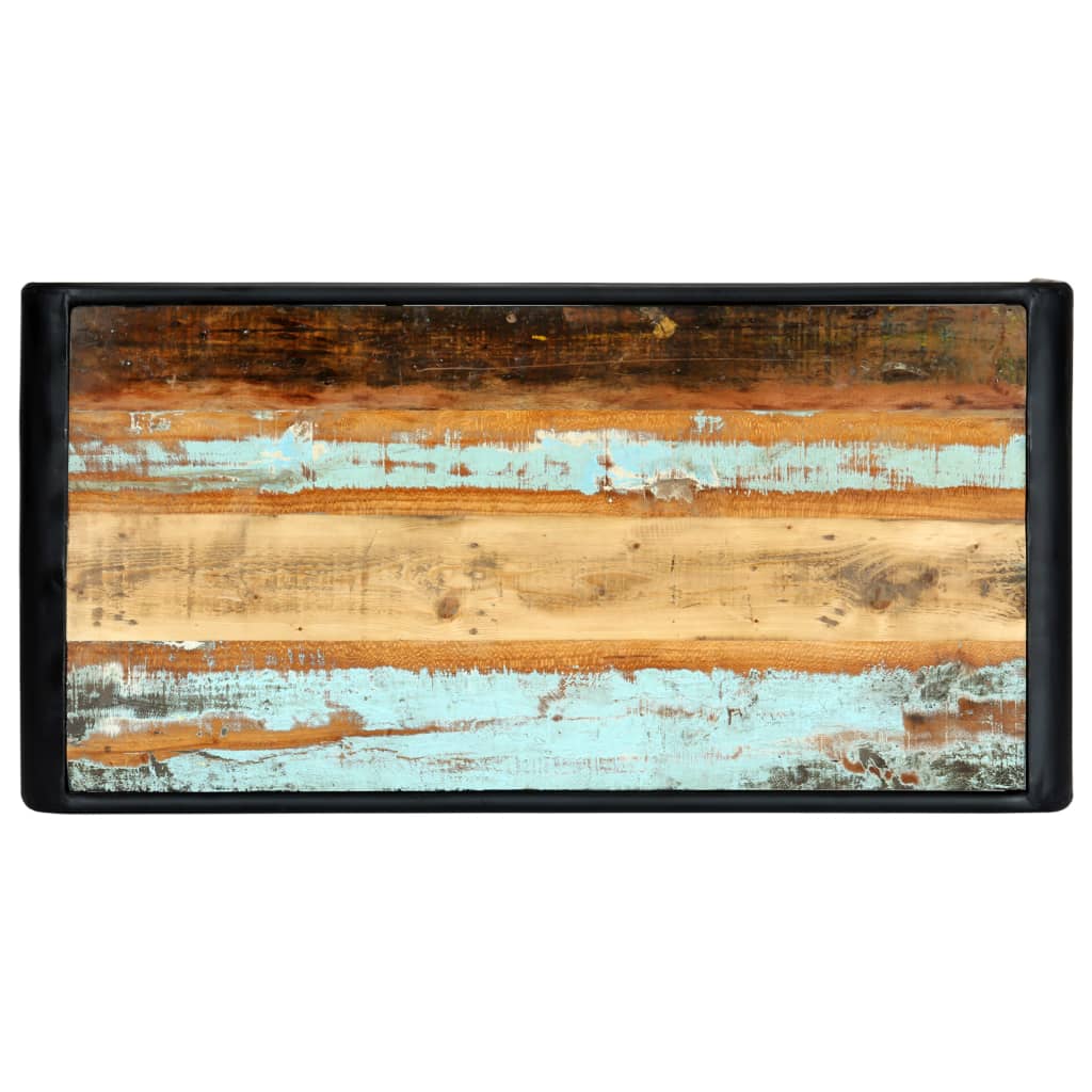 Table de salle à manger 118x60x76cm Bois de récupération massif - XIOS