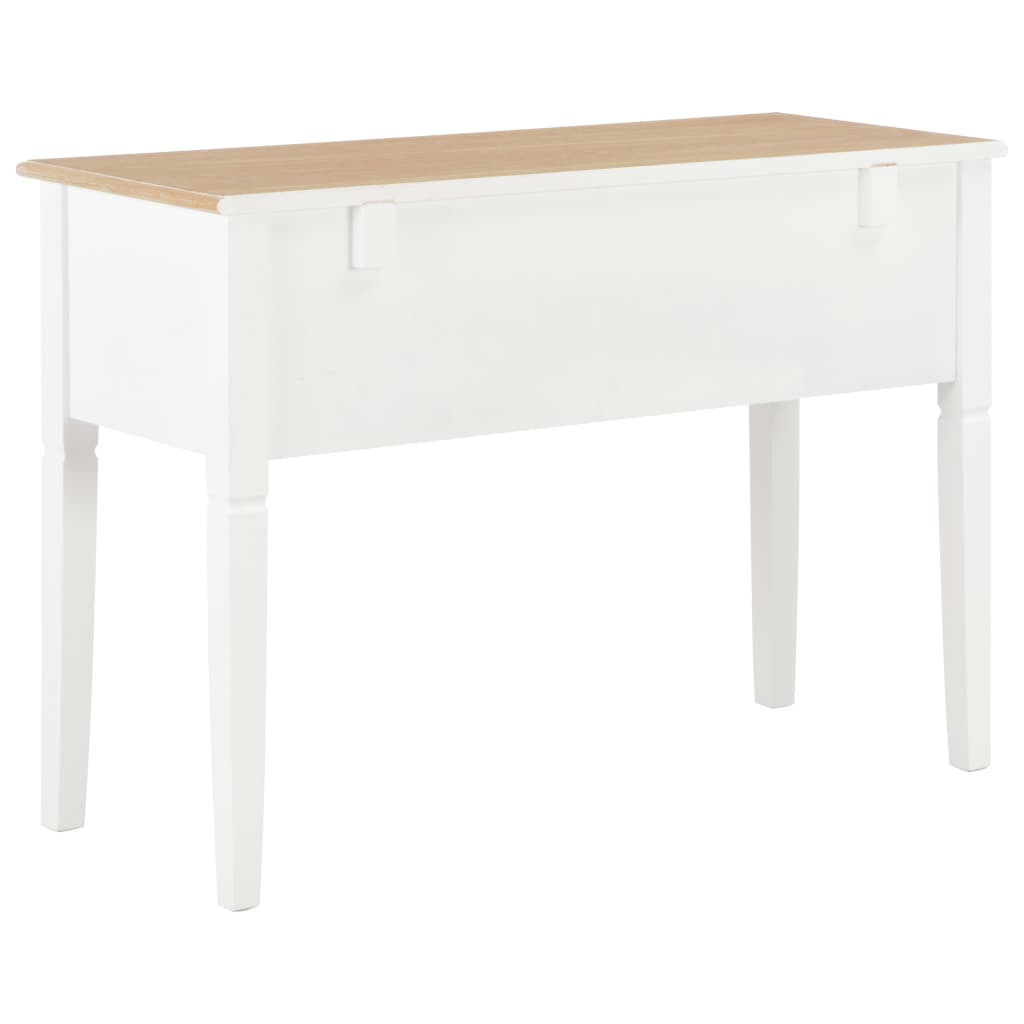Bureau Blanc 109,5 x 45 x 77,5 cm Bois