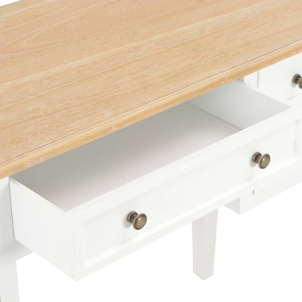 Bureau Blanc 109,5 x 45 x 77,5 cm Bois - XIOS